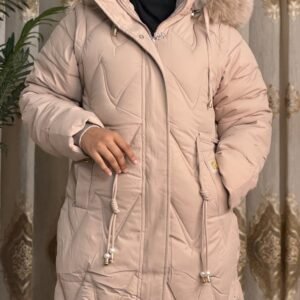 101 Ladies Puffer Jacket-Brown